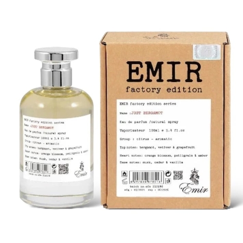 Emir Just Bergamot Factory Edition EDP U 100 ml