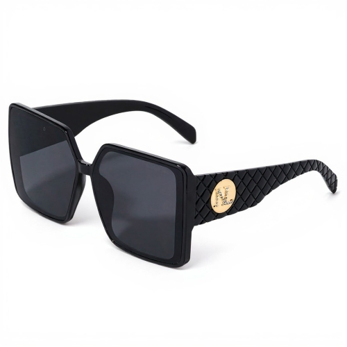 Okulary przeciwsłoneczne oversized black Nicole Lee