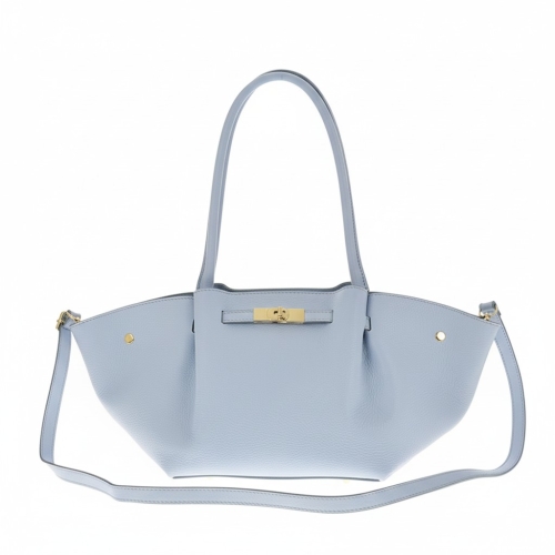 Torebka Skórzana Light Blue Laura Biaggi