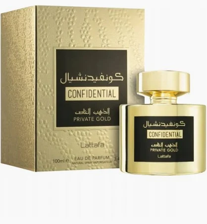 Lattafa Confidential Private Gold 100ml EDP